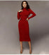 Pencil skirt with round collar - ROUTINE FASHION
